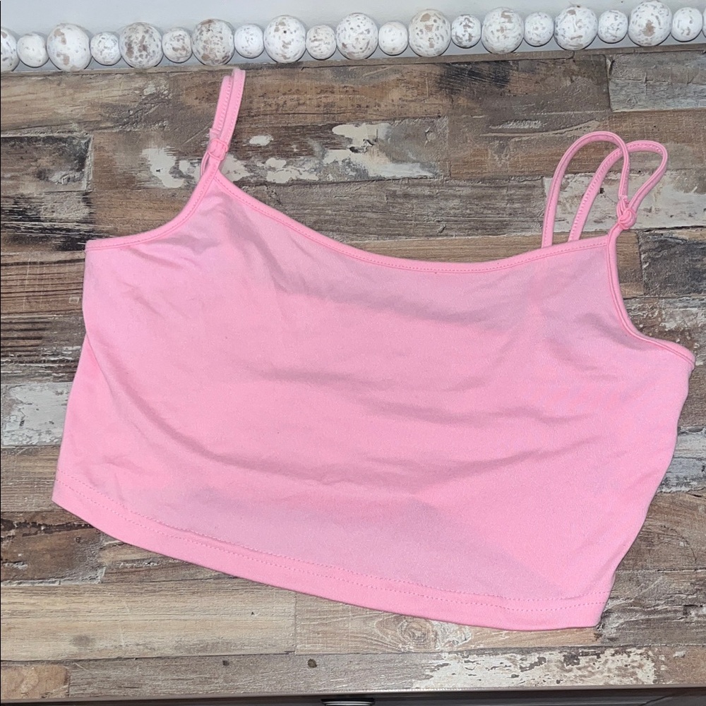 Pink Crop Top